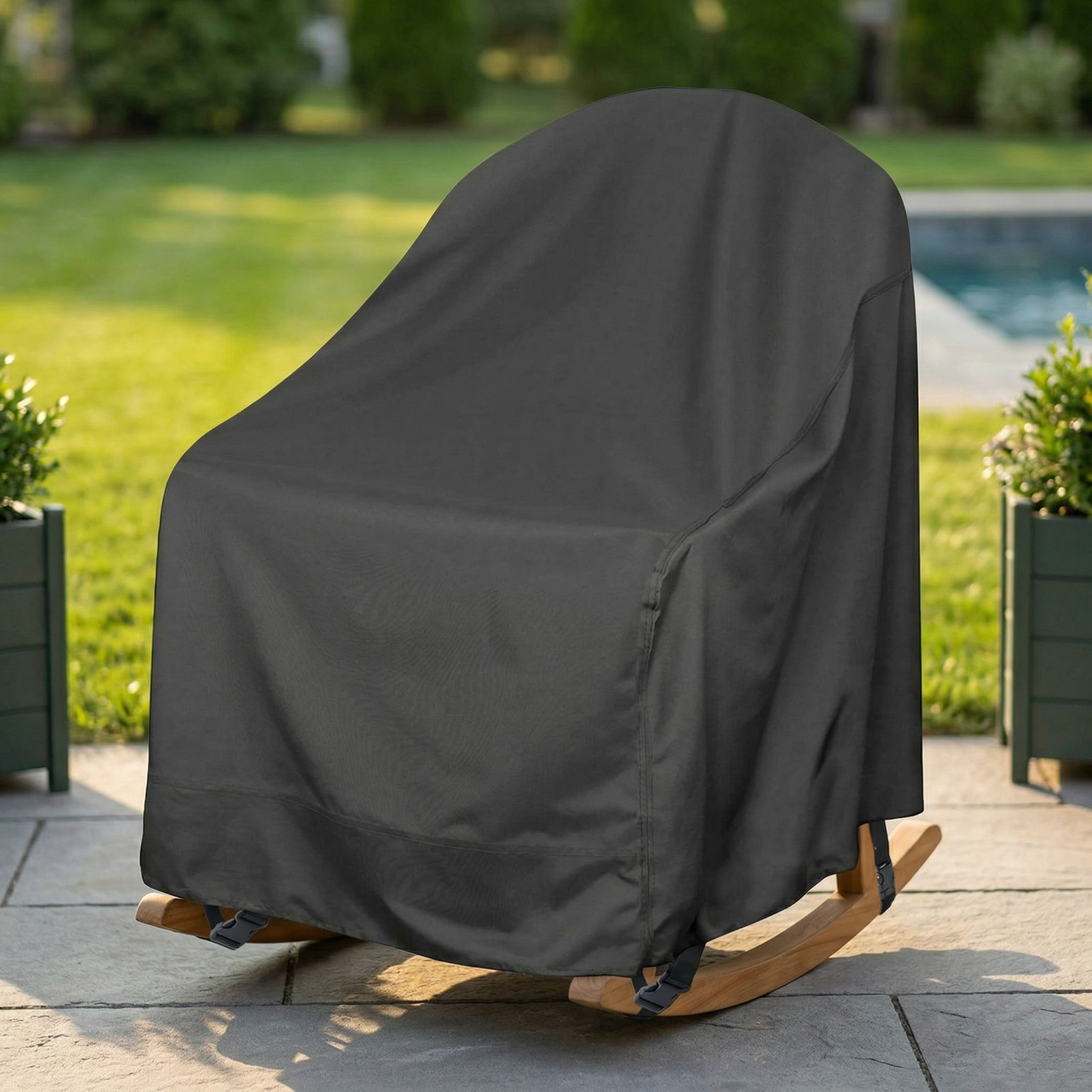 Outdoor Furniture Heavy Duty - Copertura impermeabile per sedia a dondolo