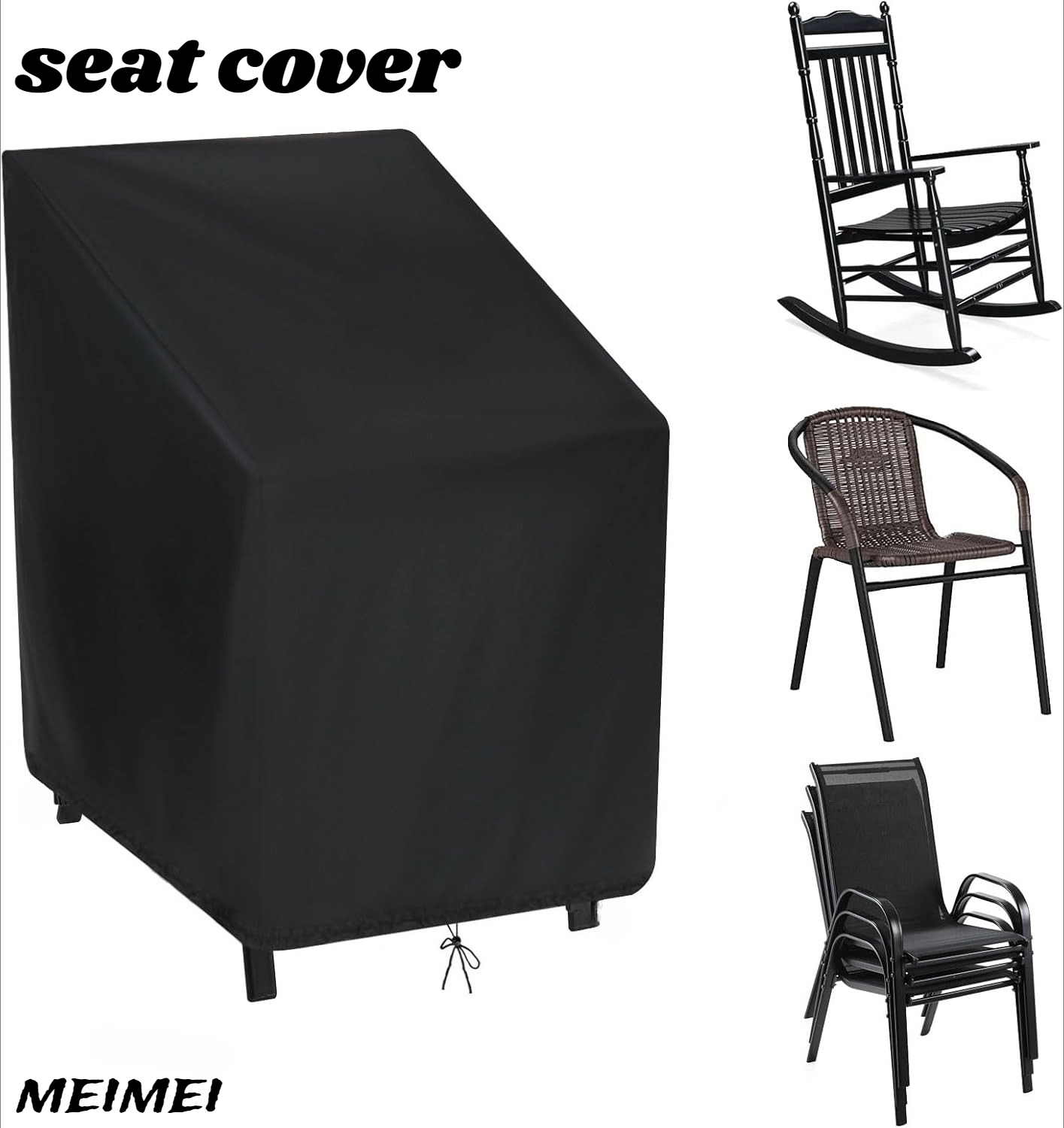 Outdoor Furniture Covers - Borsa portaoggetti con copertura antipolvere per