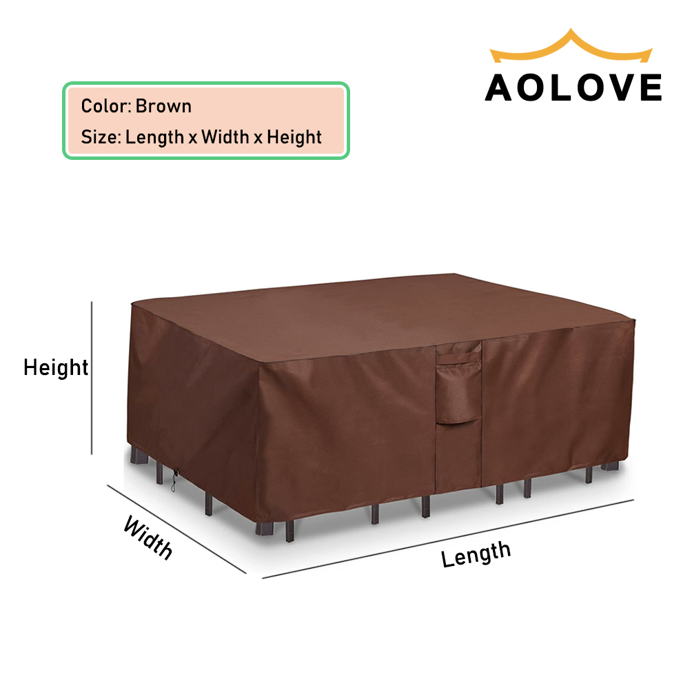 Marrone 420D HEAVY DUTY Copert - Outdoor Furniture Usa recensione e prezzo