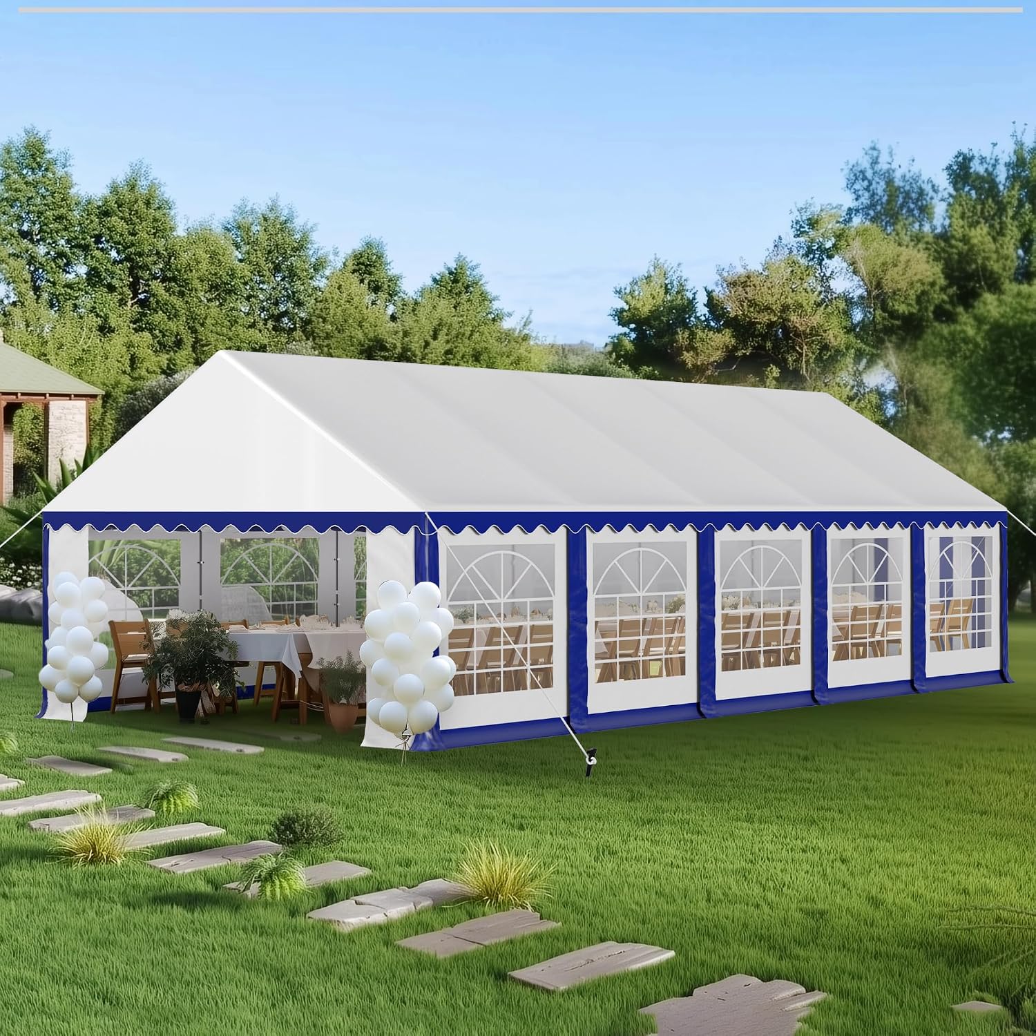 Tenda per Feste 16x32ft, Tende - Outdoor Furniture Heavy Duty recensione e prezzo