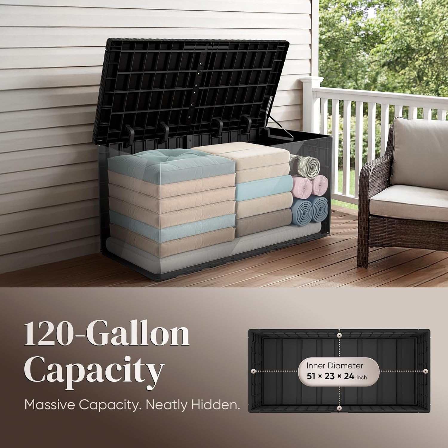Contenitore da Esterno Grande  - Outdoor Furniture For Pool recensione e prezzo