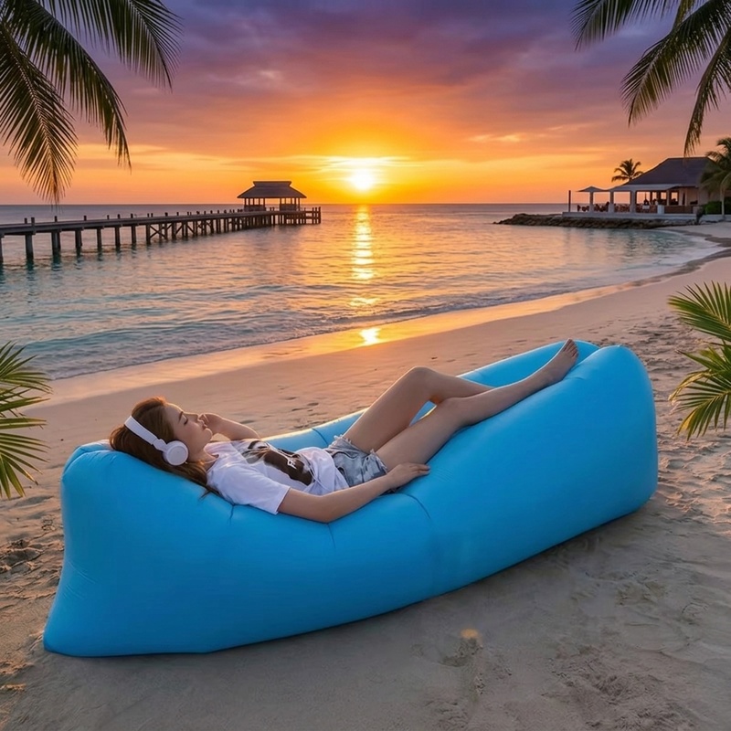 Divano Gonfiabile Portatile, L - Outdoor Furniture For Pool recensione e prezzo