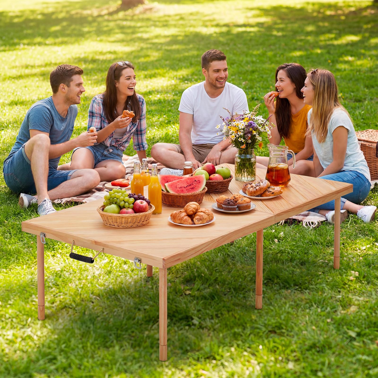 Tavolo da Picnic Pieghevole da - Outdoor Furniture Usa recensione e prezzo