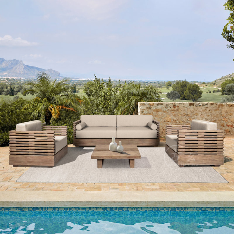 Set di Divano e Tavolino da Ca - Outdoor Furniture Upholstery recensione e prezzo